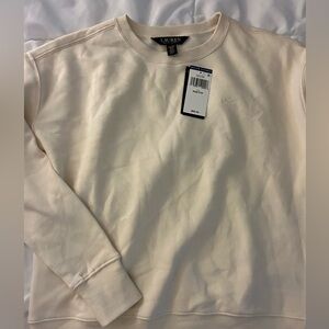 Ralph Lauren Women’s Cream Crewneck